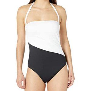 LAUREN RALPH LAUREN Bel Aire Bandeau One Piece